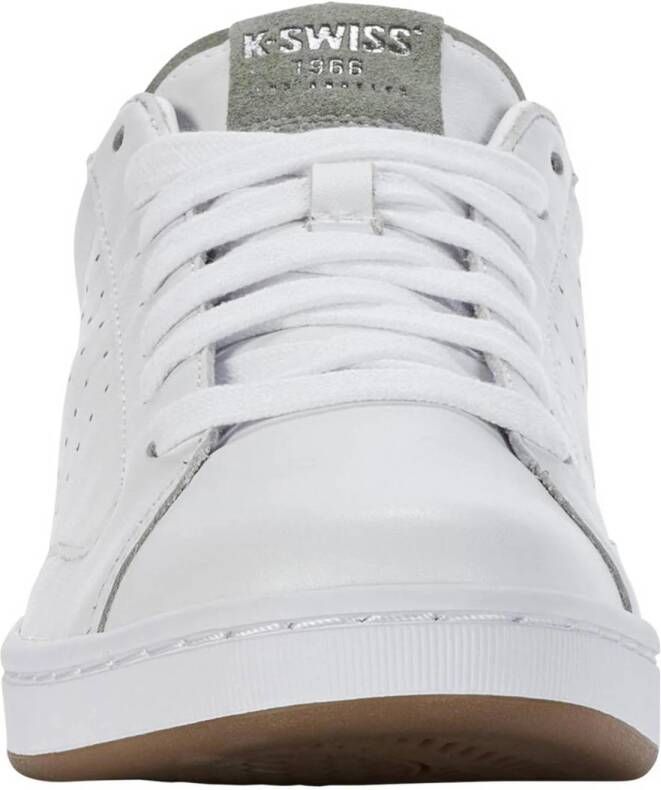 K-Swiss Lozan Klub leren sneakers wit grijs