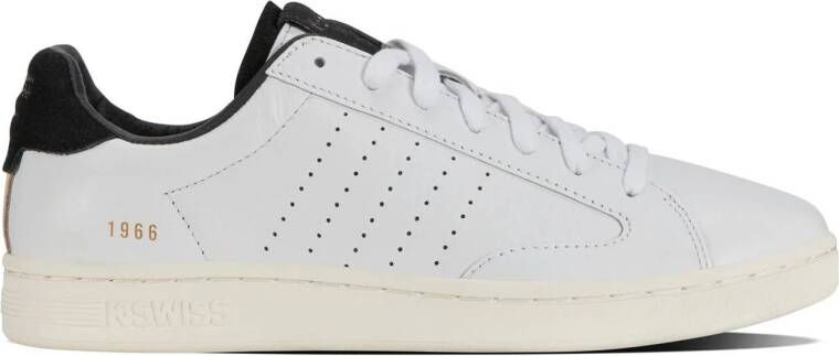 K-Swiss Lozan Klub Lth sneakers wit zwart