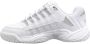 K-Swiss Court Prestir Omni Dames Sportschoenen Tennis Smashcourt White Silver - Thumbnail 2