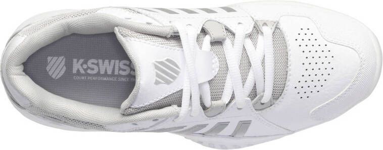 K-Swiss Receiver V Omni tennisschoenen wit blauw zilver