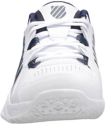 K-Swiss Receiver V Omni tennisschoenen wit donkerblauw zilver