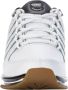 K-Swiss Rinzler leren sneakers wit zwart - Thumbnail 3