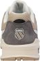 K-Swiss Rival Trainer leren sneakers wit zand - Thumbnail 3