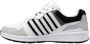 K-Swiss Rival Trainer T Heren Sneakers Schoenen Wit-Zwart 09079-920-M - Thumbnail 4
