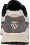 K-Swiss Rival Trainer leren sneakers zwart wit grijs - Thumbnail 4