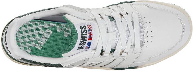 K-Swiss SI-118 Rival sneakers wit groen