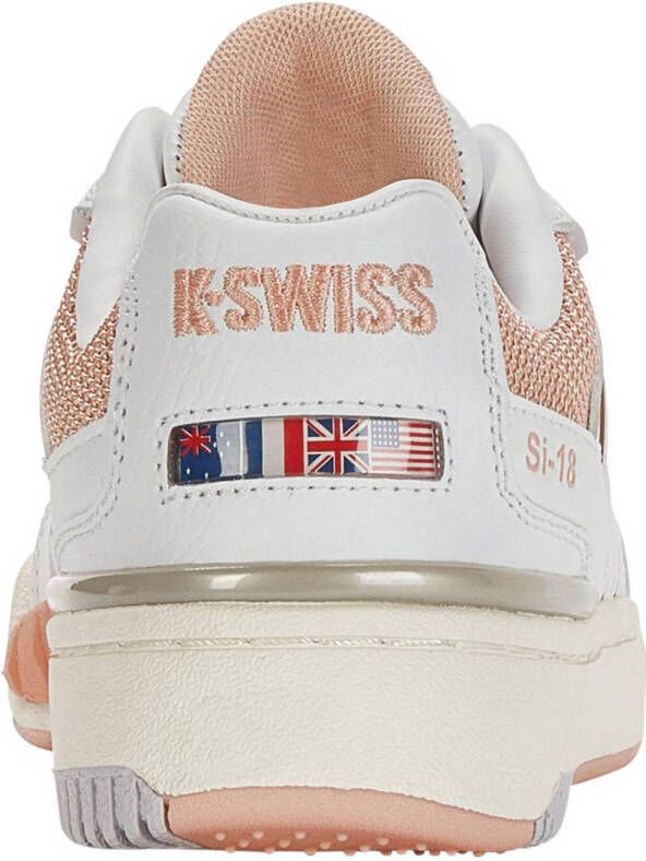 K-Swiss SI-118 Rival sneakers wit oranje