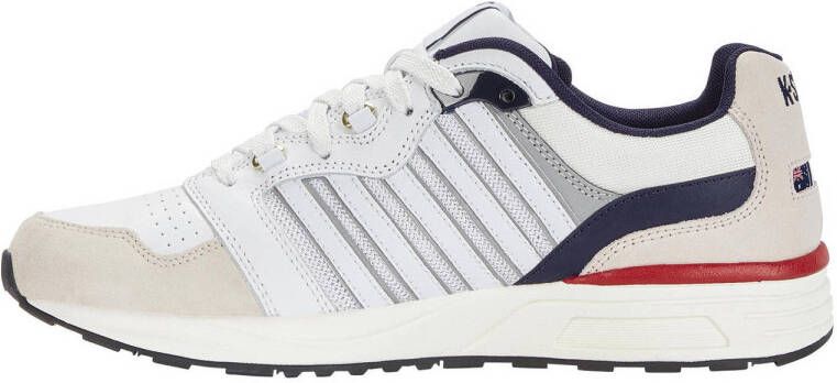 K-Swiss SI-18 RANNELL sneakers wit donkerblauw rood