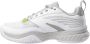 K-Swiss Speedex HB tennisschoenen wit grijs limegroen - Thumbnail 4
