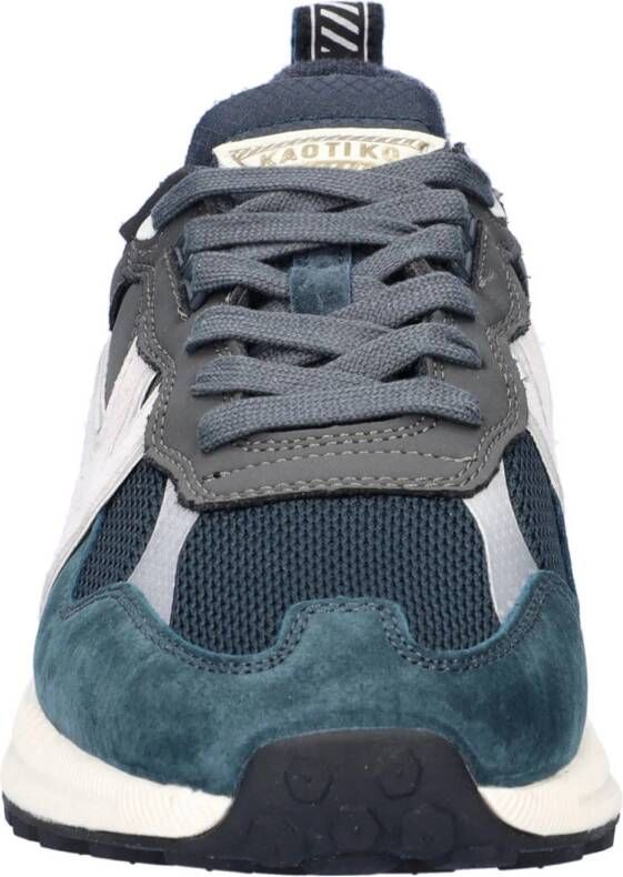 Kaotiko Vancouver Ivy chunky suède sneakers zwart