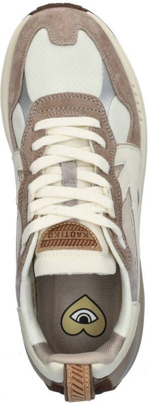Kaotiko Vancouver suède sneakers beige