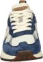 Kaotiko Vancouver suède sneakers blauw - Thumbnail 2