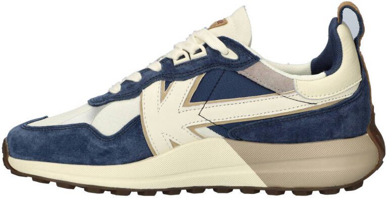 Kaotiko Vancouver suède sneakers blauw