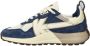 Kaotiko Vancouver suède sneakers blauw - Thumbnail 3