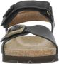 Kipling Fabio 7 leren sandalen zwart - Thumbnail 3