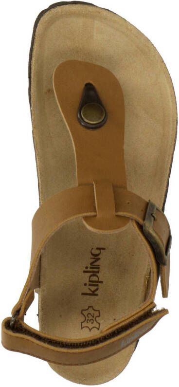 Kipling Juan 3 sandalen cognac