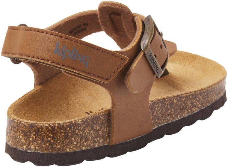 Kipling Juan 3 sandalen cognac