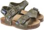 Kipling leren sandalen kaki Groen Leer All over print 20 - Thumbnail 4