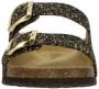 Kipling Madonna4 slippers met glitters zwart goud Meisjes Imitatieleer 31 - Thumbnail 4