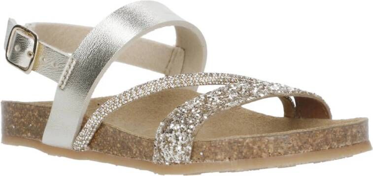 Kipling Nona 2 sandalen goud