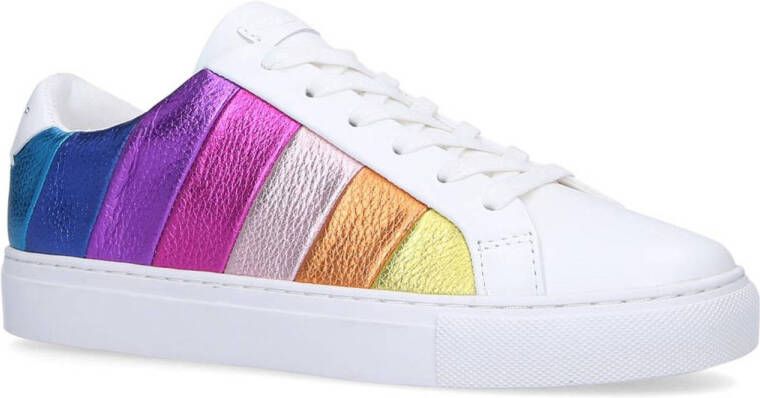 Kurt Geiger Lane Stripe leren sneakers multi