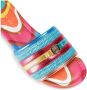Kurt Geiger Kensington Flat Jewel slipper turqoise 40 - Thumbnail 3