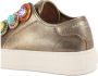 Kurt Geiger leren sneakers met sierstenen brons - Thumbnail 2