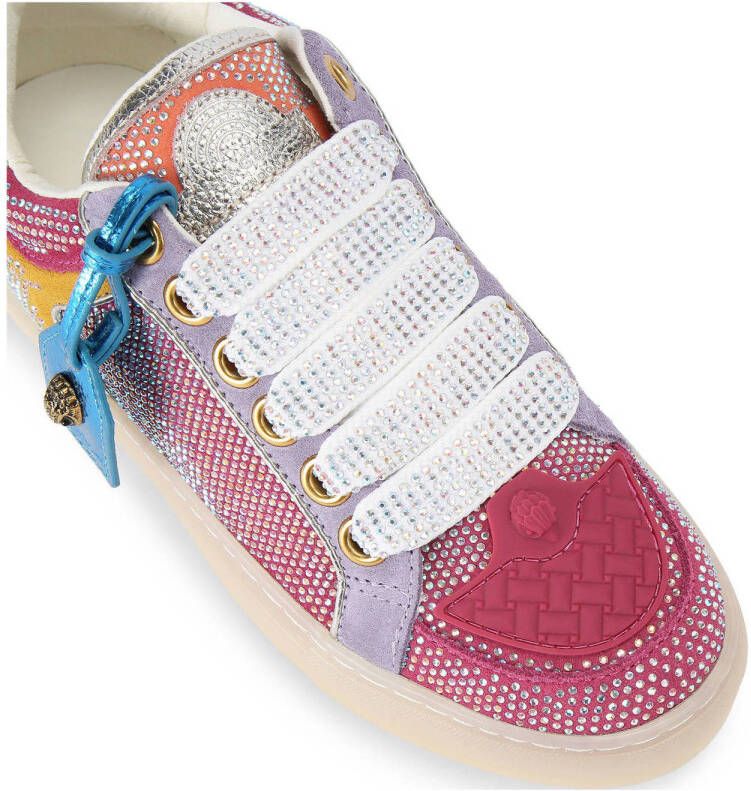 Kurt Geiger leren sneakers roze