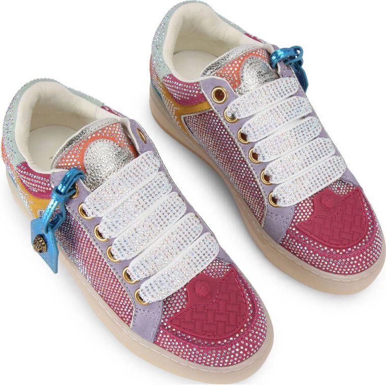 Kurt Geiger leren sneakers roze