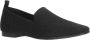 La Strada knitted loafers zwart zilver - Thumbnail 4