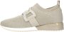La Strada knitted slip-on sneakers beige zilver - Thumbnail 4