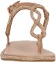 La Strada sandalen met strass steentjes beige - Thumbnail 4