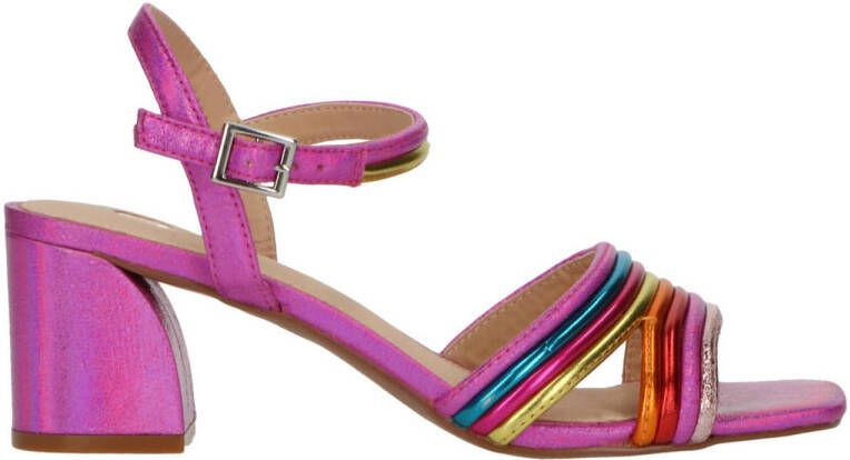 La Strada sandalettes roze metallic