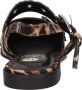 La Strada 2401899-4191 LEOPARD dames instappers gekleed beige - Thumbnail 4