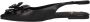 La Strada slingback loafers zwart - Thumbnail 3