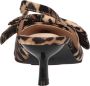 La Strada slingback pumps met panterprint beige bruin - Thumbnail 4