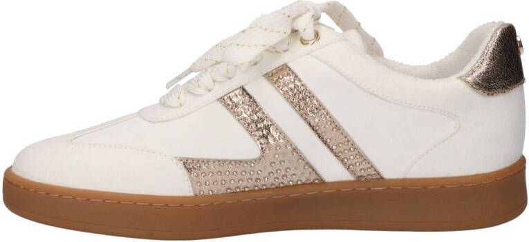 La Strada sneakers wit goud