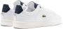 Lacoste Witte Blauwe Carnaby Damessneakers White Dames - Thumbnail 1