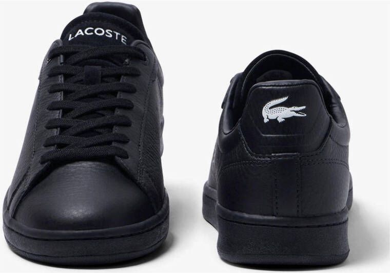 Lacoste Carnaby Pro leren sneakers zwart