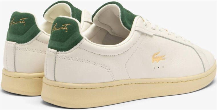 Lacoste Carnaby Pro sneakers offwhite groen