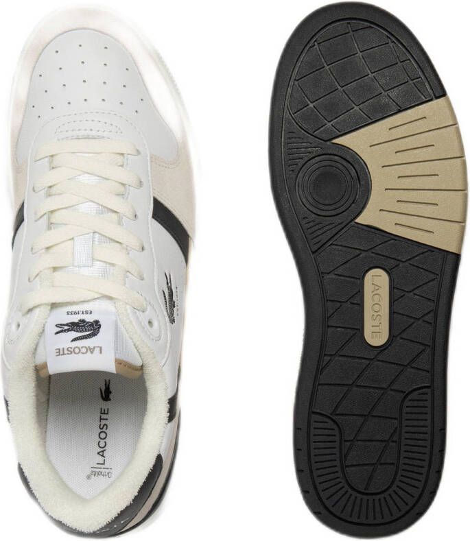Lacoste T-Clip Set 224 sneakers wit donkergroen