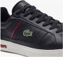 Lacoste Europa Pro 222 Heren Sneakers Schoenen Leer Zwart 744SMA00121B5 - Thumbnail 6