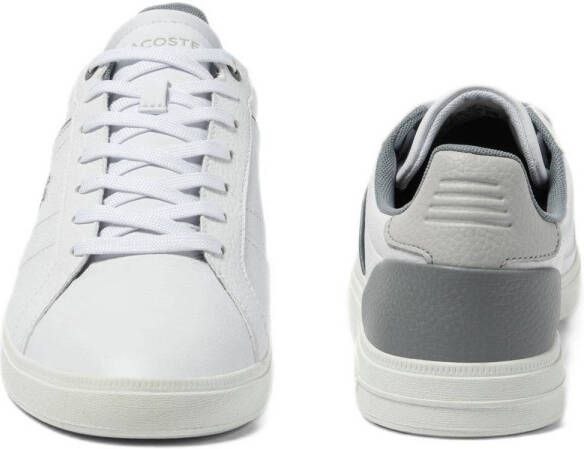 Lacoste Europa Pro sneakers wit grijs