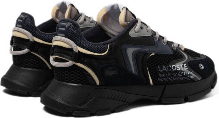 Lacoste Carnaby Pro sneakers zwart donkerblauw