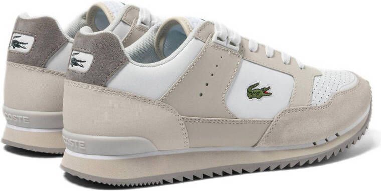 Lacoste Partner Piste sneakers ecru wit