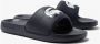 Lacoste Serve Slide 1.0 Heren Slippers Donkerblauw Wit - Thumbnail 9