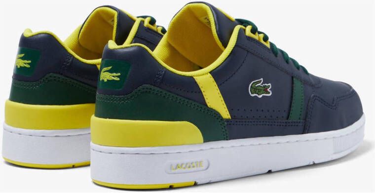 Lacoste T-Clip sneakers blauw geel