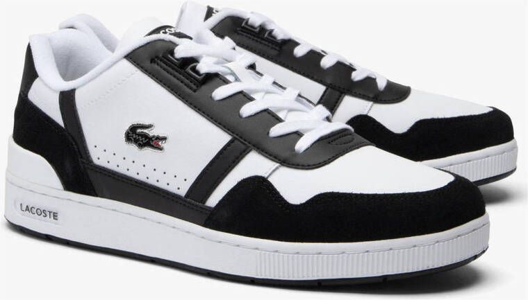 Lacoste Carnaby Pro sneakers wit zwart