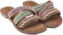 Lazamani Kleurrijke Handgemaakte Zomer Slippers Multicolor Dames - Thumbnail 6