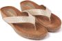 Lazamani Dames Slippers 75.807 Gold - Thumbnail 3